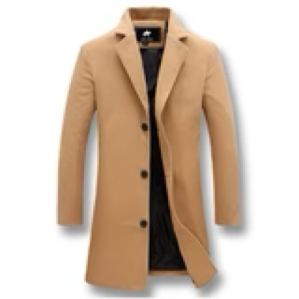 West Louis™ Business-Man Windproof Long Coat
Khaki / XL